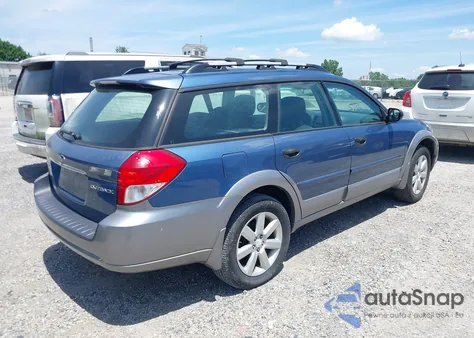 2008 Subaru Outback 2.5I/2.5I L.l. Bean Edition из США, поврежденный, VIN 4S4BP61C387357722
